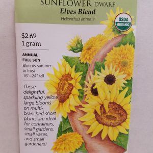 SEED SUNFLOWER ELVES BLEND organic