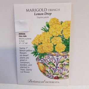 SEED MARIGOLD LEMON DROP