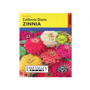 SEED ZINNIA CALIFORNIA GIANTS