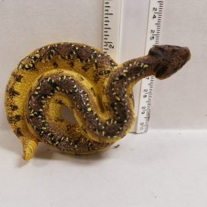 Snake Rattle Gold & Brown