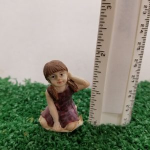 Girl Hand on Head (maroon dress)