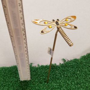 Dragonfly Gold Metal Pick