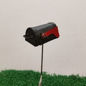 Mailbox Black Metal